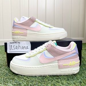 Nike Air Force 1 shadow pastel pink